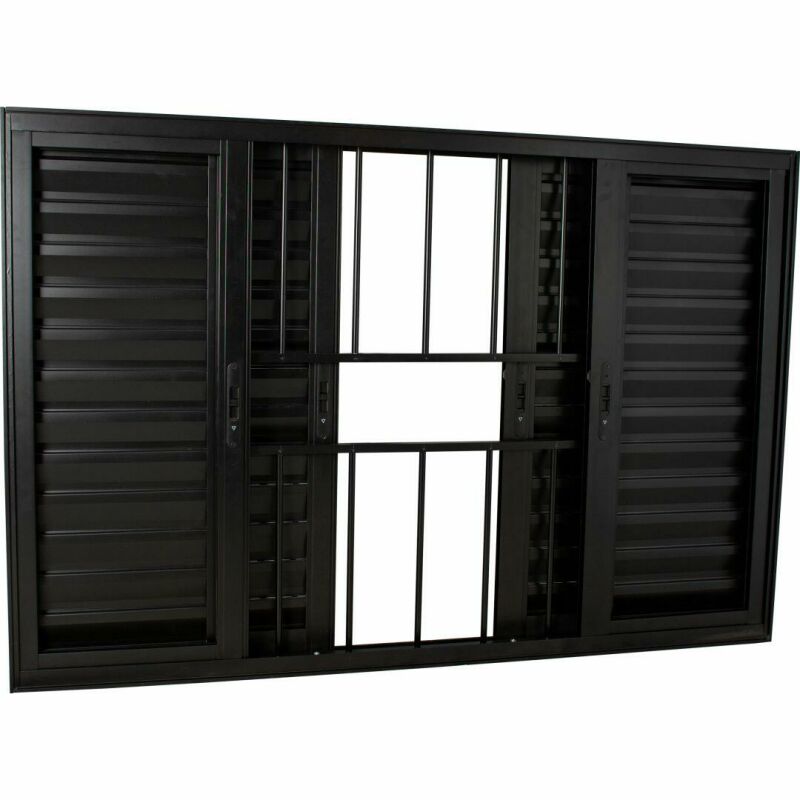 02yvm　黒　38サイズ VENEZIANA 6 FOLHAS - 2 FOLHAS FIXAS - CRV Portas e Janelas